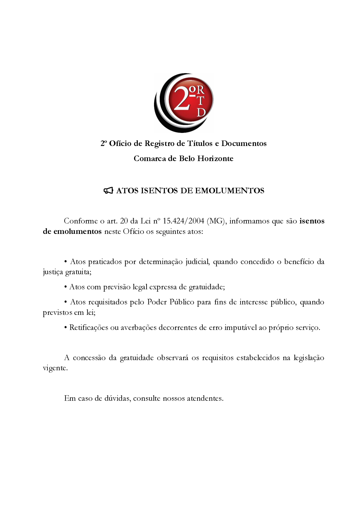 ATOS ISENTOS DE EMOLUMENTOS.pdf